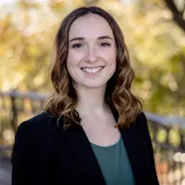 Mary O'Donnell in black blazer