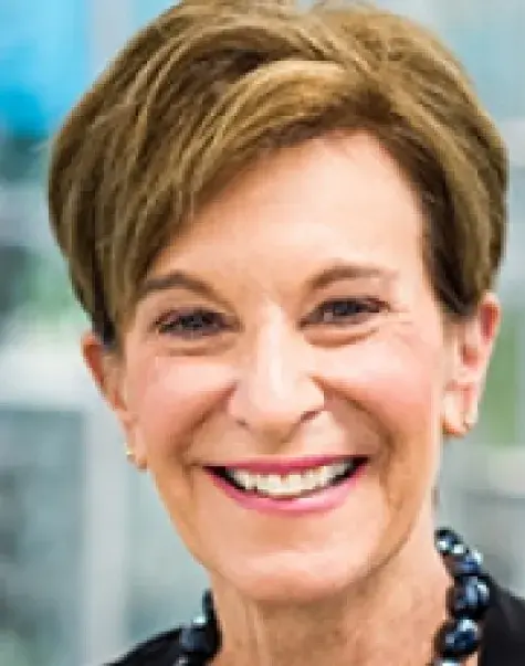 Jeanette Ives Erickson center of image ,blurred background.