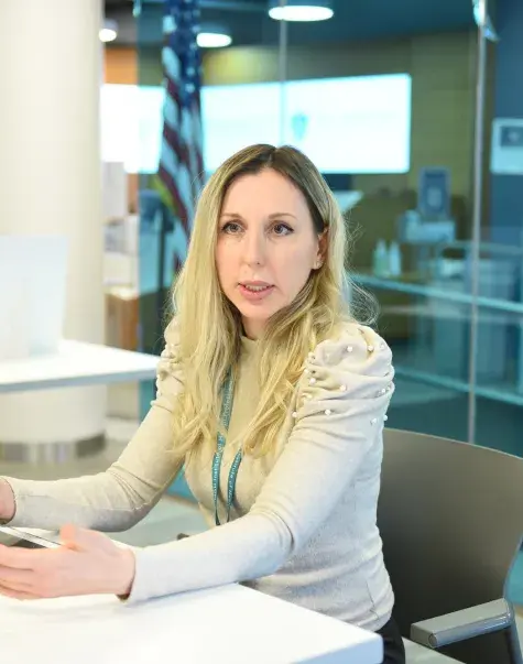 Olesya Simonova, MSN ’22, talks about what it took to get her daughter out of Crimea when Russia invaded her native Ukraine.