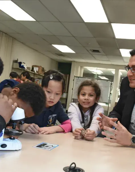 Anthony Fitzgerald Paredes was involved in several activities as a student, including the inaugural Culturally Diverse Science Day in 2019 at Harvard-Kent Elementary School.