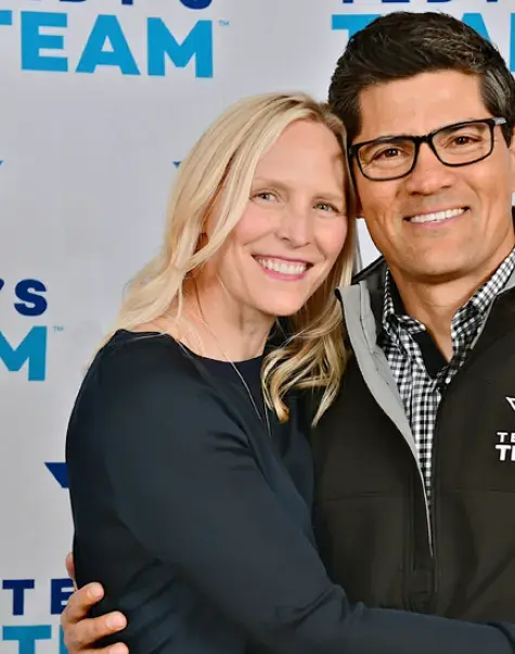 Tedy Bruschi, stroke survivor and former New England Patriot, and his wife Heidi hope the partnership can build a stronger voice for stroke survivors while creating a new model for stroke rehabilitation.