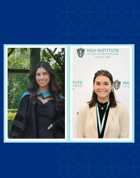 two women in side by side photos