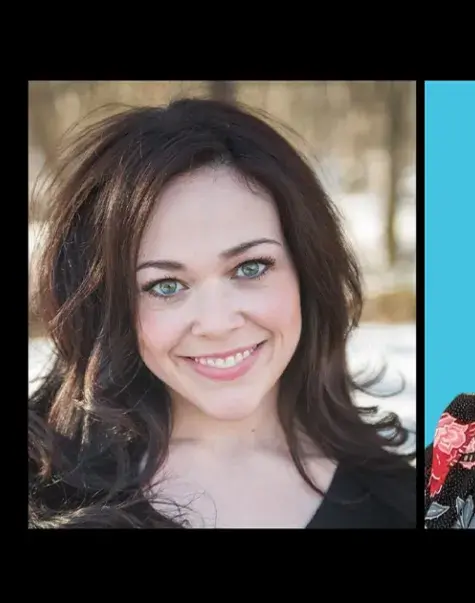 headshots of sarah and stephanie 